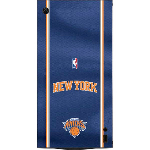 NBA New York Knicks Jersey XBox Series X Digital Edition Console Skin